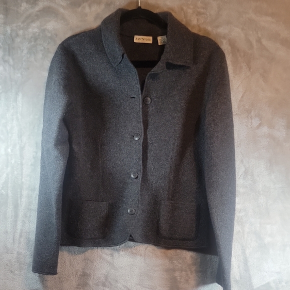 Ann Taylor Jackets & Blazers - Ann Taylor Gray Wool Blazer